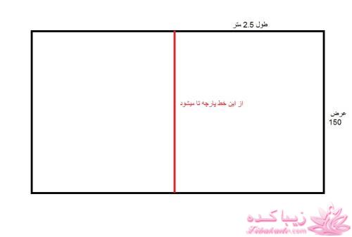 آموزش دوخت مانتو عبایی